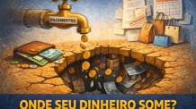 Vazamentos de Dinheiro: Os Gastos Invisíveis Que Estão Quebrando Seu Orçamento (E Como Parar Com Eles)